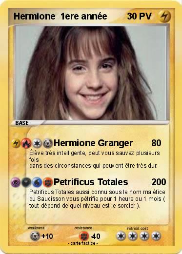 Pokemon Hermione  1ere année