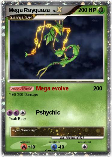 Pokemon Mega Rayquaza