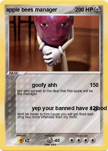 Pokemon apple bees manager