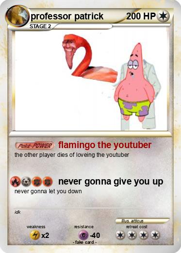 Pokemon professor patrick