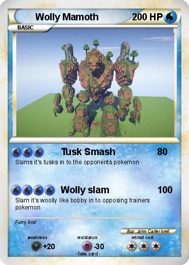 Pokemon Wolly Mamoth