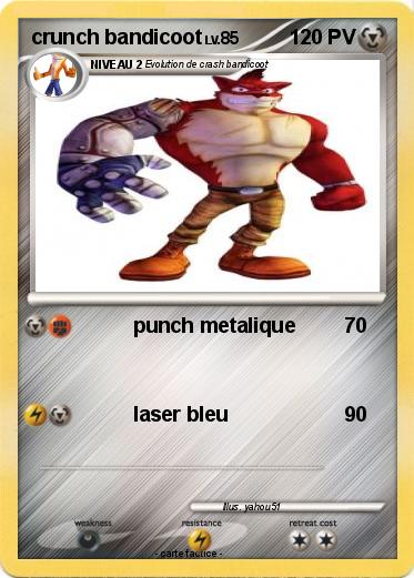 Pokemon crunch bandicoot
