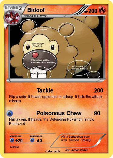 Pokemon Bidoof