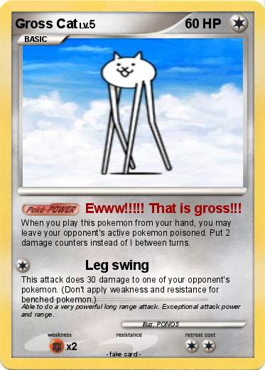 Pokemon Gross Cat