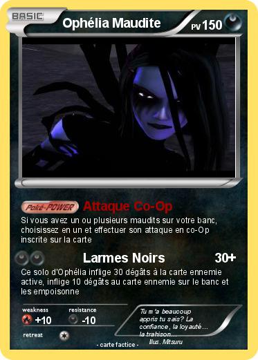 Pokemon Ophélia Maudite