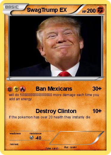 Pokemon SwagTrump EX