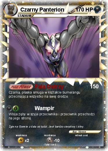 Pokemon Czarny Panterion