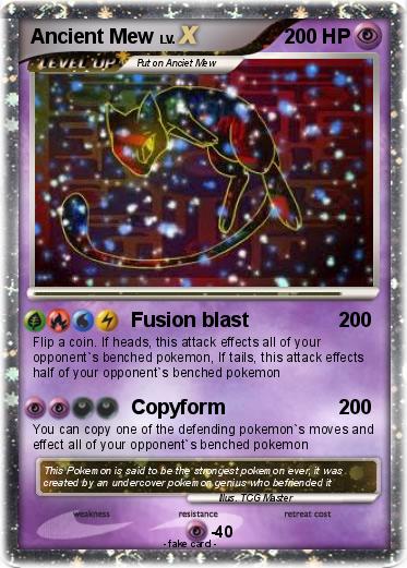 Pokemon Ancient Mew