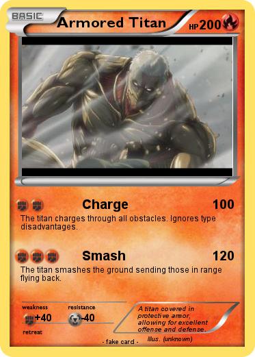 Pokemon Armored Titan