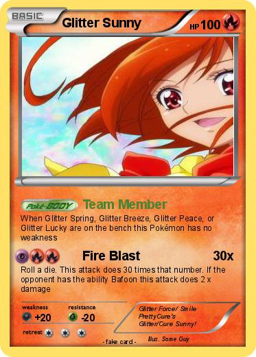 Pokemon Glitter Sunny