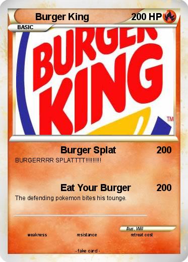 Pokemon Burger King