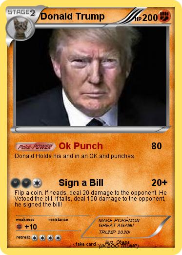 Pokemon Donald Trump