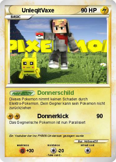 Pokemon UnleqitVaxe