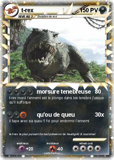 Pokemon t-rex