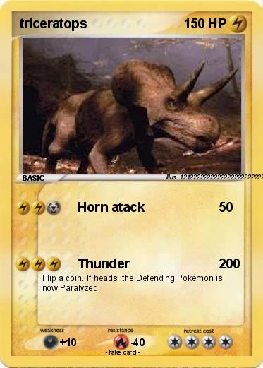Pokemon triceratops
