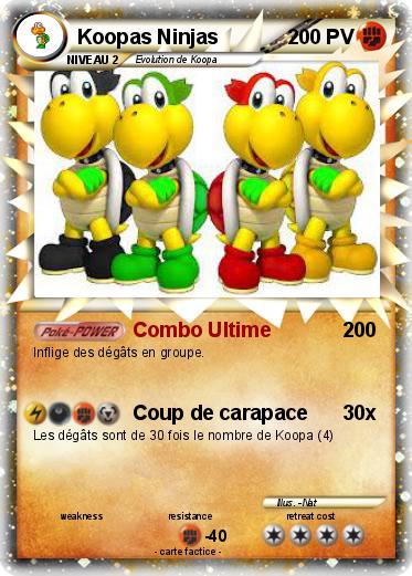 Pokemon Koopas Ninjas