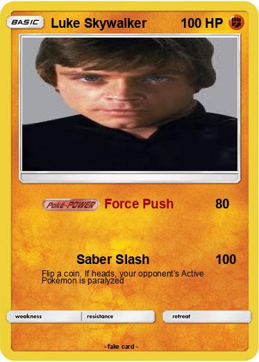Pokemon Luke Skywalker