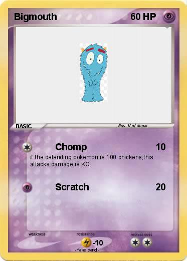 Pokemon Bigmouth