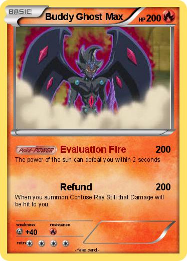 Pokemon Buddy Ghost Max