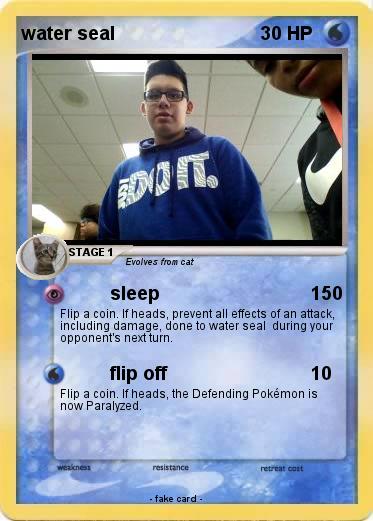 Pokemon water seal