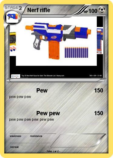 Pokemon Nerf rifle