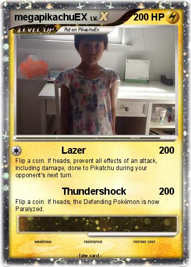 Pokemon megapikachuEX