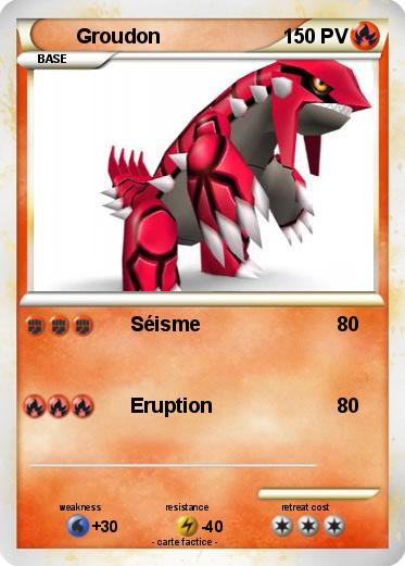 Pokemon Groudon