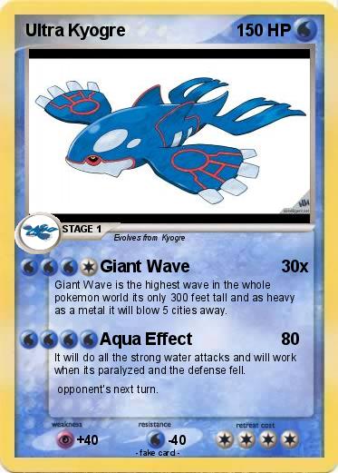 Pokemon Ultra Kyogre