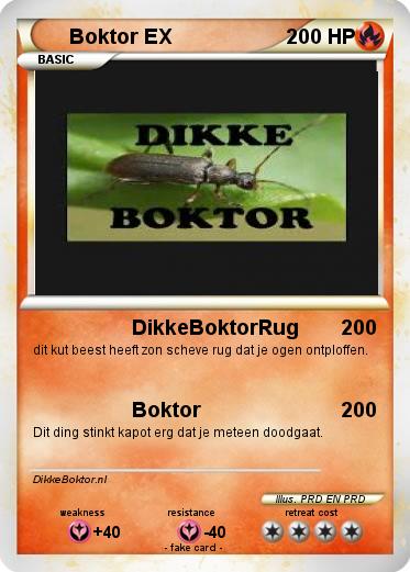 Pokemon Boktor EX