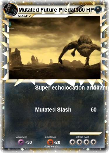 Pokemon Mutated Future Predator