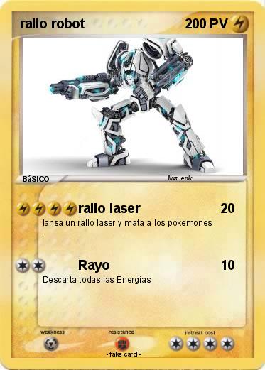 Pokemon rallo robot