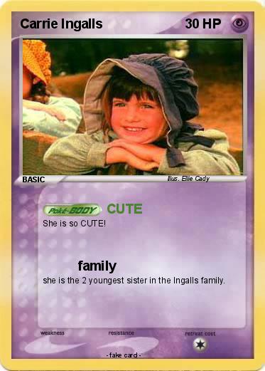 Pokemon Carrie Ingalls