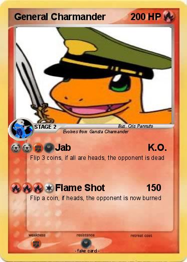 Pokemon General Charmander