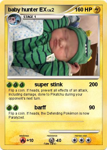 Pokemon baby hunter EX