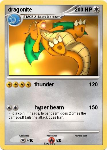 Pokemon dragonite