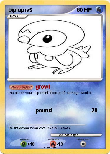 Pokemon piplup