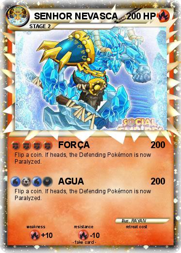 Pokemon SENHOR NEVASCA