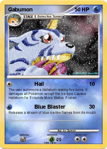 Pokemon Gabumon