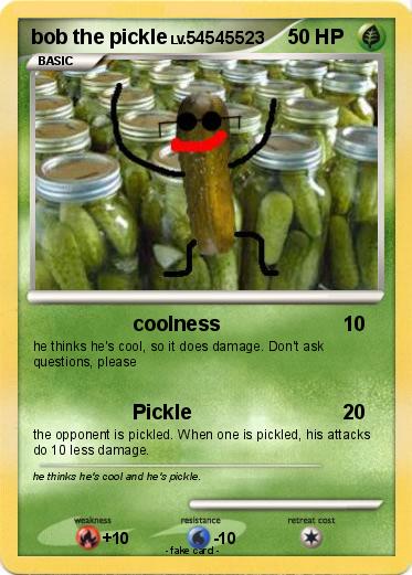 Pokemon bob the pickle