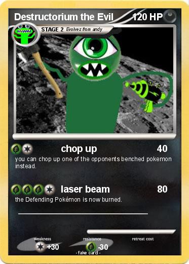 Pokemon Destructorium the Evil