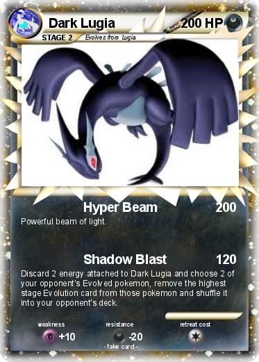 Pokemon Dark Lugia
