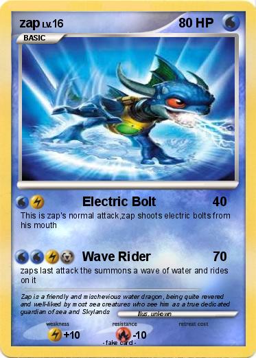 Pokemon zap