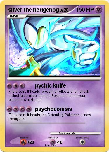 Pokemon silver the hedgehog