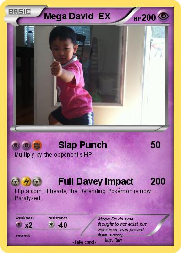 Pokemon Mega David  EX