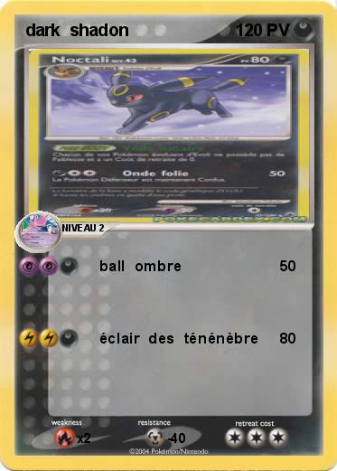 Pokemon dark  shadon
