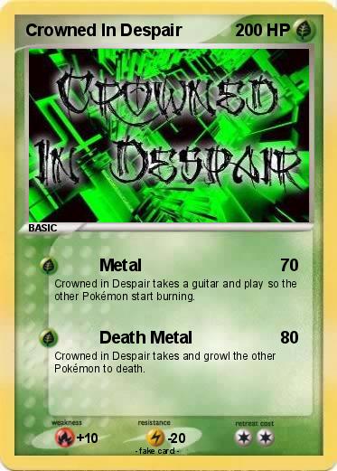 Pokemon Crowned In Despair