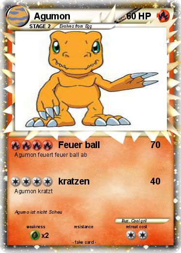 Pokemon Agumon