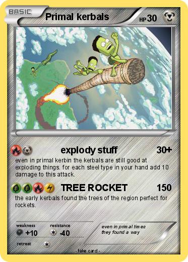 Pokemon Primal kerbals
