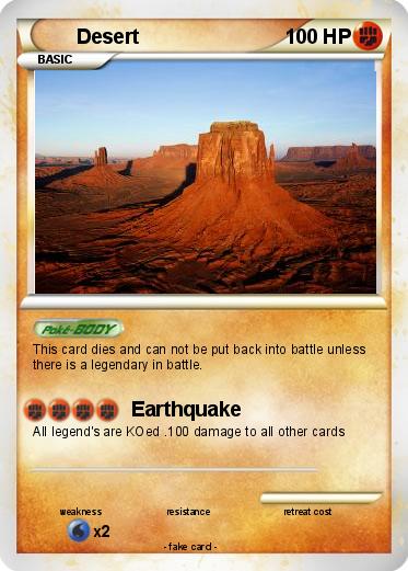 Pokemon Desert