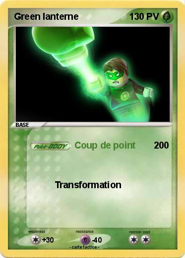 Pokemon Green lanterne